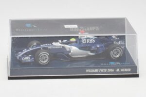 Williams FW28 Toyota #7 M. Webber F1 2006 Minichamps 1:43 400060009 Метал — снимка 5 от 5