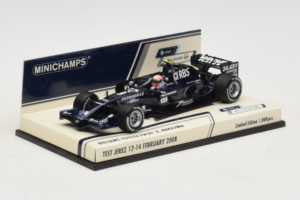 Williams FW30 Toyota #8 K. Nakajima Test Jerez Feb 2008 Minichamps 1:43 400080208 Метал — снимка 2 от 5