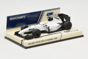 Williams FW30 Toyota #7 N. Rosberg Prototype F1 2008 Minichamps 1:43 400080007 Метал — снимка 2 от 5