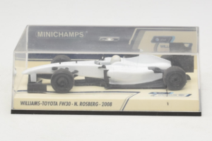 Williams FW30 Toyota #7 N. Rosberg Prototype F1 2008 Minichamps 1:43 400080007 Метал — снимка 4 от 5