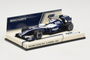 Williams FW31 Toyota #16 N. Rosberg F1 2009 Minichamps 1:43 400090016 Метал — снимка 2 от 5