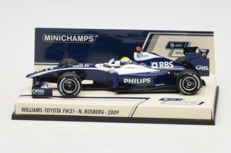 Williams FW31 Toyota #16 N. Rosberg F1 2009 Minichamps 1:43 400090016 Метал