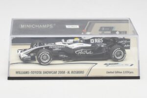Williams FW30 Toyota Showcar #16 N. Rosberg F1 2008 Minichamps 1:43 400080077 Метал — снимка 5 от 5