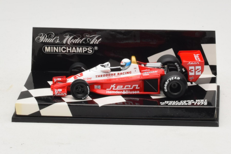 Wolf WR1 Ford Theodore Racing K. Rosberg F1 1978 Minichamps 1:43 400780032 Метал