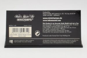Dallara F301 Mugen Honda T. Sato Macau GP Winner 2001 Minichamps 1:43 518014306 Метал — снимка 4 от 5