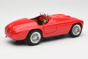 Ferrari 166 MM Червен Hot Wheels 1:18 L2989 Метал — снимка 3 от 8