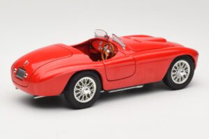 Ferrari 166 MM Barchetta Червен Hot Wheels 1:18 B6054-1 Метал — снимка 3 от 8