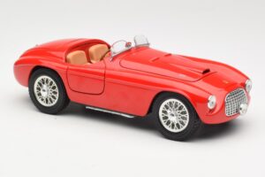 Ferrari 166 MM Barchetta Червен Hot Wheels 1:18 B6054-1 Метал — снимка 6 от 8