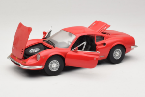 Ferrari Dino 246 GT Червен Anson 1:18 303597 Метал — снимка 2 от 8