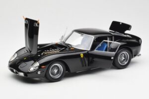 Ferrari 250 GTO Черен Kyosho 1:18 08431BK Метал — снимка 2 от 8