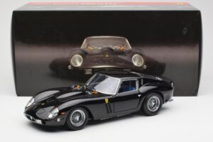 Ferrari 250 GTO Черен Kyosho 1:18 08431BK Метал — снимка 8 от 8