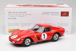 Ferrari 250 GTO #1 P. Rodriguez / W. Mairesse Paris 1000km 1962 CMC 1:18 M-254 Метал — снимка 6 от 6