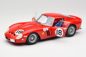 Ferrari 250 GTO #18 P. Rodriguez Daytona Continental 3 Hours Winner 1963 Kyosho 1:18 08438F Метал — снимка 2 от 8