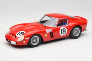 Ferrari 250 GTO #18 P. Rodriguez Daytona Continental 3 Hours Winner 1963 Kyosho 1:18 08438F Метал