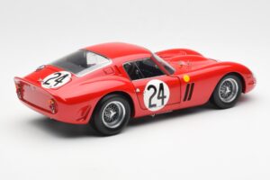 Ferrari 250 GTO #24 J. Blaton / G. Langlois 2nd 24 Hours of Le Mans 1963 Kyosho 1:18 08432C Метал — снимка 3 от 8