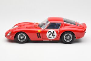 Ferrari 250 GTO #24 J. Blaton / G. Langlois 2nd 24 Hours of Le Mans 1963 Kyosho 1:18 08432C Метал — снимка 4 от 8