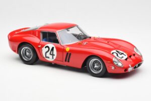 Ferrari 250 GTO #24 J. Blaton / G. Langlois 2nd 24 Hours of Le Mans 1963 Kyosho 1:18 08432C Метал — снимка 6 от 8