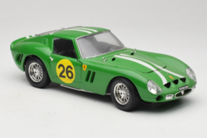 Ferrari 250 GTO #26 Зелен Бели Ивици 1962 Bburago 1:18 3011-G3 Метал — снимка 6 от 8