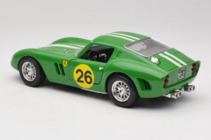Ferrari 250 GTO #26 Зелен Бели Ивици 1962 Bburago 1:18 3011-G3 Метал — снимка 7 от 8