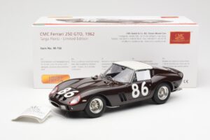 Ferrari 250 GTO #86 Targa Florio 1962 CMC 1:18 M-156 Метал — снимка 6 от 6