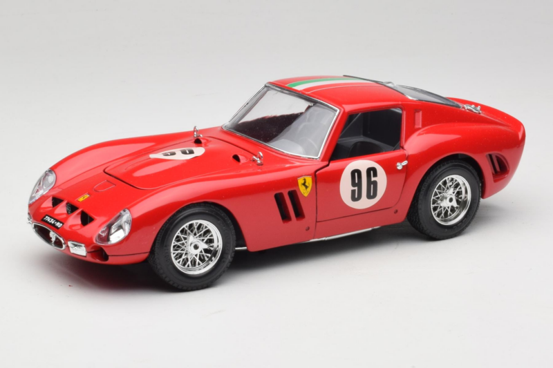 Ferrari 250 GTO #96 Червен 1962 Bburago 1:18 3011-N1 Метал