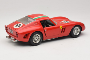 Ferrari 250 GTO #96 Червен Италианско Знаме 1962 Bburago 1:18 3011-P2 Метал — снимка 3 от 8