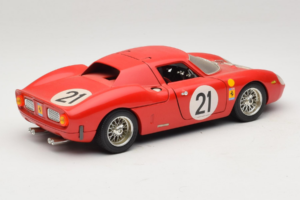 Ferrari 250 LM #21 M. Gregory / J. Rindt 24 Hours of Le Mans 1965 Bburago 1:18 3033-P2 Метал — снимка 3 от 8