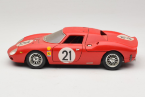 Ferrari 250 LM #21 M. Gregory / J. Rindt 24 Hours of Le Mans 1965 Bburago 1:18 3033-P2 Метал — снимка 4 от 8