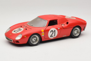 Ferrari 250 LM #21 M. Gregory / J. Rindt 24 Hours of Le Mans 1965 Bburago 1:18 3033-P2 Метал