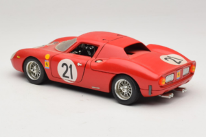 Ferrari 250 LM #21 M. Gregory / J. Rindt 24 Hours of Le Mans 1965 Bburago 1:18 3033-P2 Метал — снимка 7 от 8