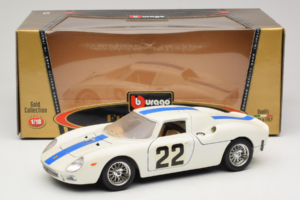 Ferrari 250 LM #22 Бял 1965 Bburago 1:18 3333-W1 Метал — снимка 8 от 8
