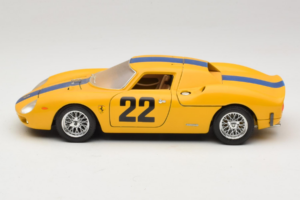 Ferrari 250 LM #22 Жълт 1965 Bburago 1:18 3333-Y1 Метал — снимка 4 от 8