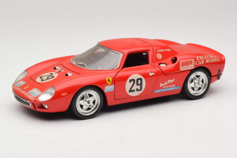 Ferrari 250 LM #29 Owens / Jones Monza 1992 Ограничена Серия Bburago 1:18 3033-P3 Метал