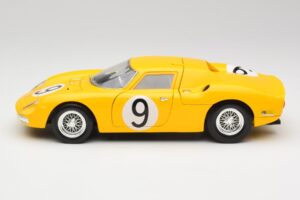 Ferrari 250 LM #21 M. Gregory / J. Rindt NART 24 Hours of Le Mans Winner 1965 Hot Wheels 1:18 25729 Метал — снимка 4 от 8