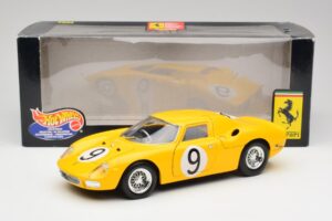 Ferrari 250 LM #21 M. Gregory / J. Rindt NART 24 Hours of Le Mans Winner 1965 Hot Wheels 1:18 25729 Метал — снимка 8 от 8