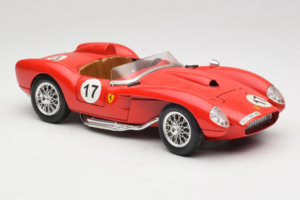 Ferrari 250 Testa Rossa #17 Червен 1957 Bburago 1:18 3007-R4 Метал — снимка 6 от 8