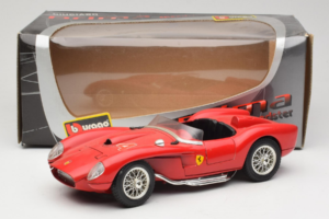 Ferrari 250 Testa Rossa #4 Червен Replacement Box 1957 Bburago 1:18 3007-R6 Метал — снимка 8 от 8