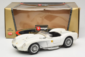 Ferrari 250 Testa Rossa Бял Replacement Box Bburago 1:18 3007-R3 Метал — снимка 8 от 8