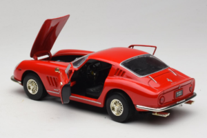 Ferrari 275 GTB/4 Червен С Палма на Капака ERTL 1:18 7483-P1 Метал — снимка 5 от 8