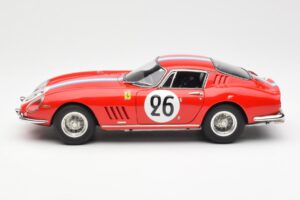 Ferrari 275 GTB Competizione #26 G. Biscaldi / A. de Bourbon Team Hugus 24 Hours of Le Mans 1966 CMC 1:18 M-199 Метал — снимка 3 от 6