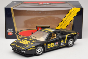 Ferrari 288 GTO #86 Черен Ограничена Серия 1984 Bburago 1:18 3027-B1 Метал — снимка 8 от 8