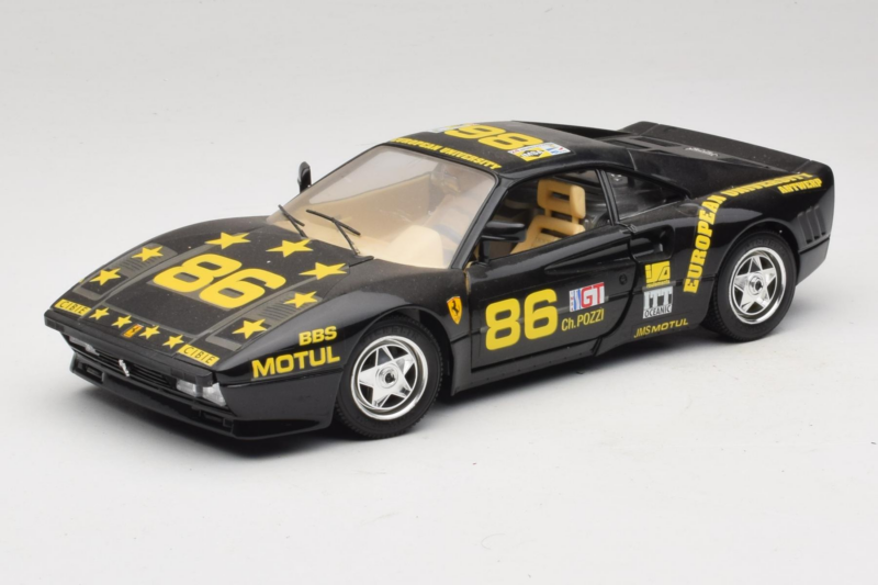 Ferrari 288 GTO #86 Черен Ограничена Серия 1984 Bburago 1:18 3027-B1 Метал