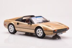 Ferrari 308 GTS Златен Лимитирана Серия Norev 1:18 187932 Метал — снимка 4 от 6