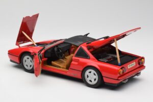 Ferrari 328 GTS Червен Anson 1:18 TY11078 Метал — снимка 5 от 8