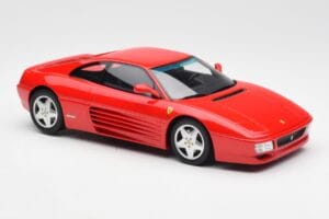 Ferrari 348 GTB Червен GT Spirit 1:18 GT331 Смола — снимка 4 от 6