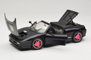 Ferrari 348 Spider Черен Mira 1:18 6181 Метал — снимка 2 от 8