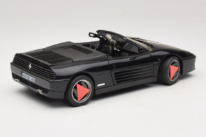 Ferrari 348 Spider Черен Mira 1:18 6181 Метал — снимка 3 от 8
