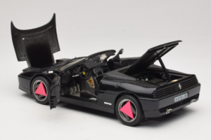 Ferrari 348 Spider Черен Mira 1:18 6181 Метал — снимка 5 от 8
