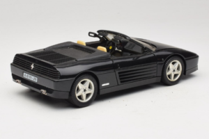 Ferrari 348 Spider Черен Със Сребърни Джанти Mira 1:18 6918 Метал — снимка 3 от 8