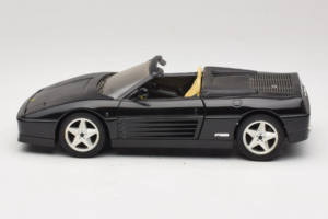 Ferrari 348 Spider Черен Със Сребърни Джанти Mira 1:18 6918 Метал — снимка 4 от 8
